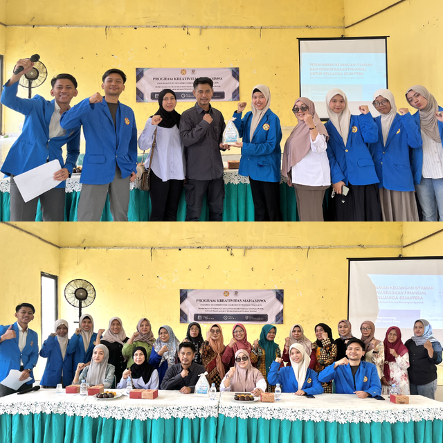 Dokumentasi Kegiatan Sosialisasi dan Edukasi Literasi Keuangan Syariah bagi Masyarakat Cempaka Putih