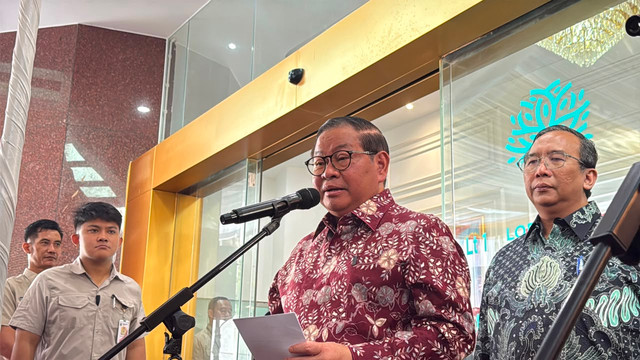 Gubernur DKI Jakarta Pramono Anung dalam agenda peresmian operasional Rumah Sakit Toto Tentrem di Menteng Dalam, Tebet, Jakarta Selatan, Senin (24/8). Foto: Zahira Hilman/kumparan