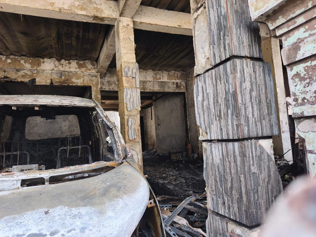 Kondisi Terkini Rumah Terbakar di Menteng Dalam, Tebet, Jakarta Selatan, Senin (24/8). Foto: Aditya Nugraha/kumparan