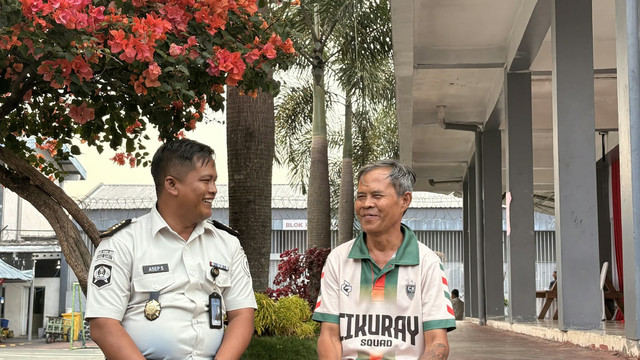 Asep Supriatna, perawat warga binaan atau narapidana Lapas Sukamiskin, Bandung. Foto: dok Kemenimipas
