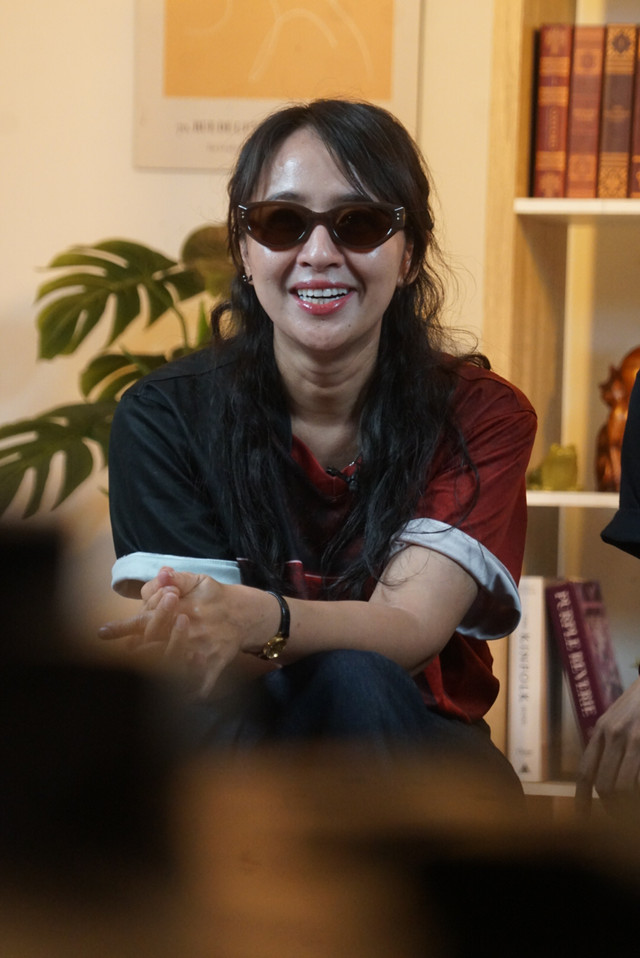 Personel Kotak Band Chua, saat berkunjung untuk melakukan promosi lagu terbarunya yang bertajuk ''YOLO'' di kantor kumparan, Jakarta, Senin (23/8/2026). Foto: Iqbal Firdaus/kumparan