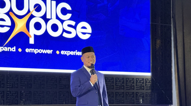 Direktur Utama DT Peduli, Jajang Nurjaman, saat memberikan sambutan dan membuka rangkaian agenda Public Expose DT Peduli (Sumber: DT Peduli)