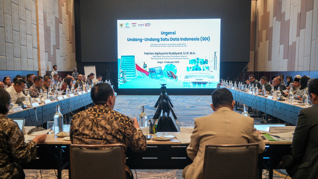 Pembahasan RUU Satu Data Indonesia. Foto: dok. Bappenas.go.id