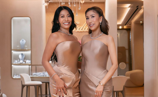 Anggun dan Wanda Ponika. Foto: Istimewa
