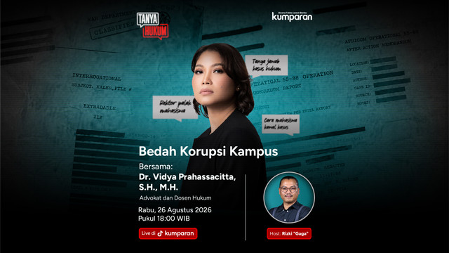 Tanya hukum kumparan bersama Dr. Vidya Prahassacitta. Foto: kumparan