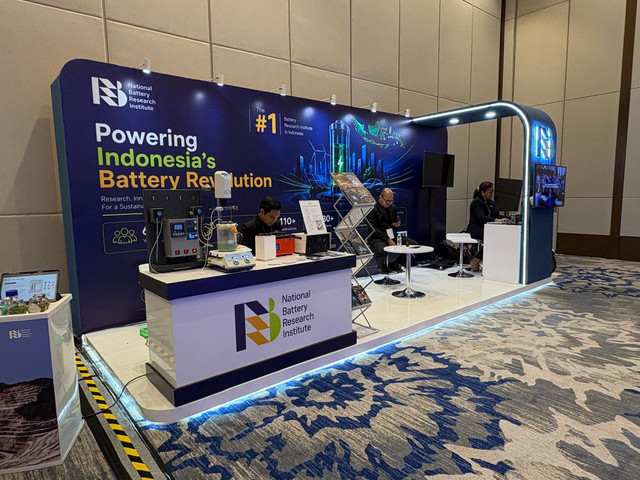 NRBI di acara International Battery Summit 2026. Foto: Fitra Andrianto/kumparan