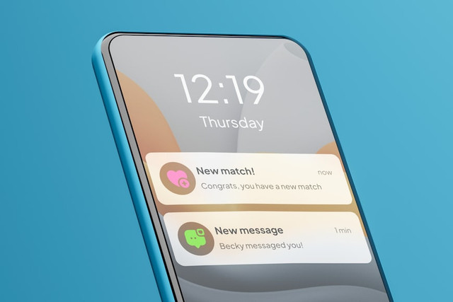 Ilustrasi HP Android muncul iklan. Foto: Unsplash