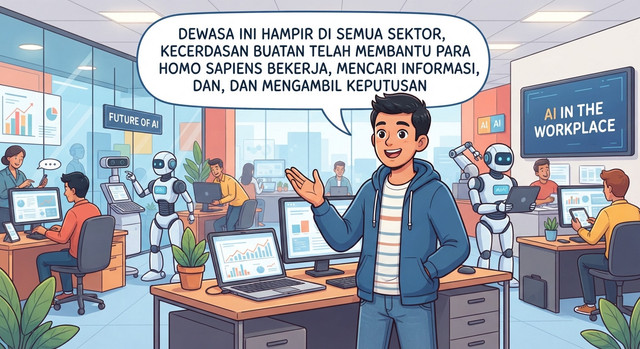 Ilustrasi kreasi Gemini AI.