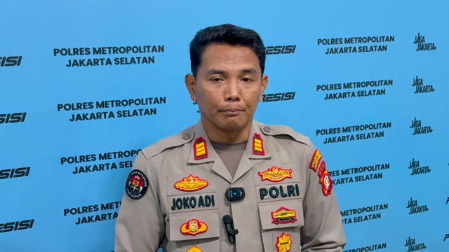 Kasi humas Polres Jakarta Selatan AKP Joko Adi saat ditemu di Polres Jaksel, Rabu (26/8/2026). Foto: Rayyan Farhansyah/kumparan