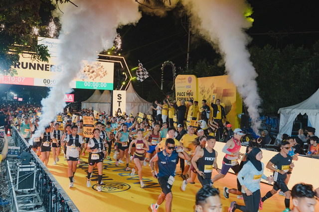 Maybank Marathon 2026 diikuti sebanyak 14.100 pelari dari 46 negara. Foto: dok. Istimewa.