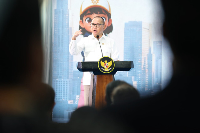 Menteri Pelindungan Pekerja Migran Indonesia (P2MI) Mukhtarudin di Balai Diklat Industri (BDI) Jakarta Timur, Rabu (26/8/2026). Foto:  Dok. P2MI