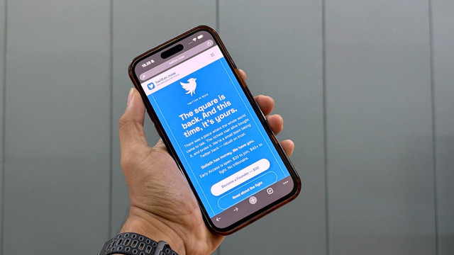 Startup Operation Bluebird luncurkan Twitter.now. Foto: Thomas Bosco/kumparan