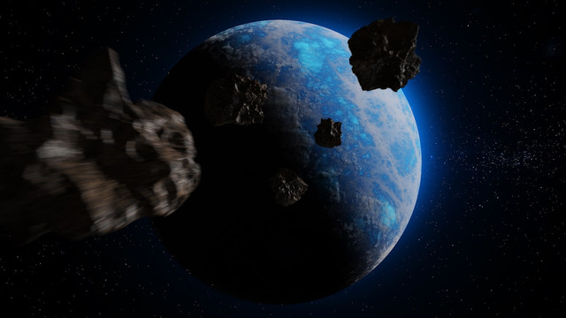 Ilustrasi Apa perbedaan asteroid dan meteor. Foto: Unsplash.com/Javier Miranda