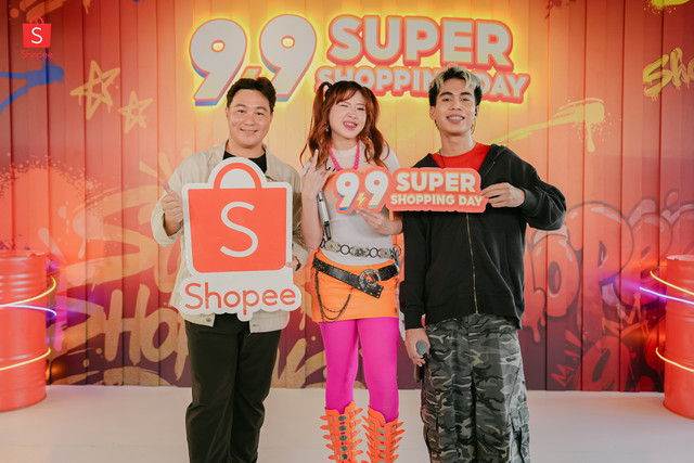 Naykilla dan Tenxi hadir melalui jingle “Kasih Aba-Aba 2.0” menyambut festival Shopee 9.9 Super Shopping Day. Foto: Dok. Istimewa