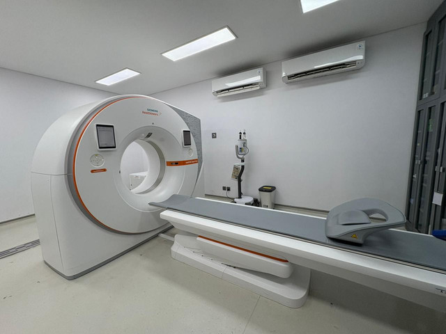 Naetom Alpha.Prime-Photon Counting CT Scan yang ada di RS Tria Dipa, Jakarta Selatan, Jumat (28/8). Foto: Nauval Pratama/kumparan