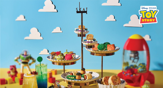 High Tea bertema Toy Story di SKAI Singapura. Foto: Dok. Istimewa