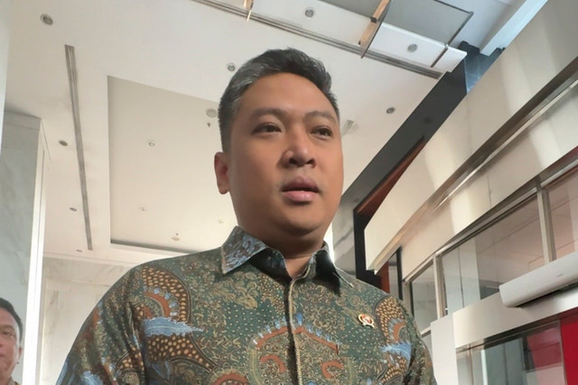Kepala Badan Gizi Nasional (BGN) Sudaryono di kantor pusat Kemenkeu, Jakarta, Jumat (28/8/2026). Foto: Muhammad Fhandra/kumparan