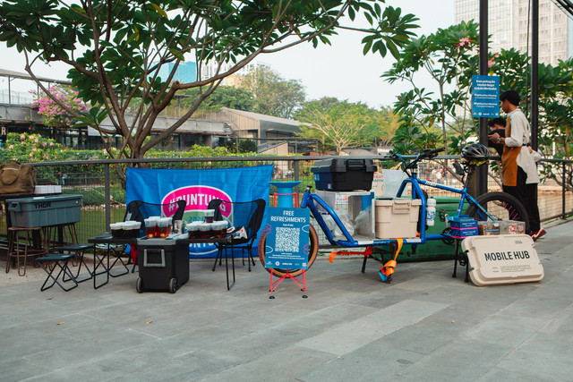 #PuntungBeruntung hadirkan Mobile Hub Vol. 2 portable di Groove Park Cibis, Cilandak pada Sabtu (22/8/2026). Foto: Dok. Istimewa