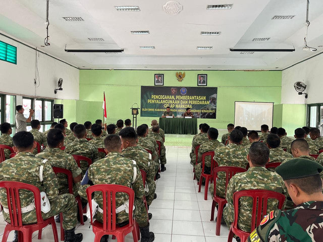 Suasana pembelajaran tentang bahaya penyalahgunaan dan peredaran narkoba. Foto: Dok. Pribadi