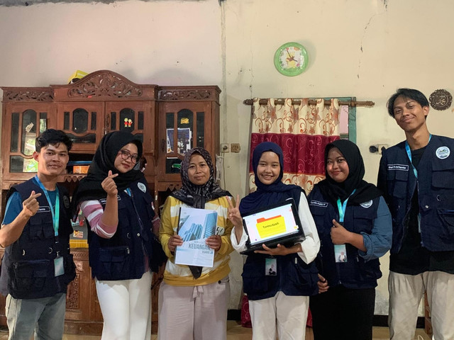 foto kegiatan realisasi edukasi catatan keuangan program umkm bertumbuh. (sumber 12/08/2026. Foto: Jikrianto)