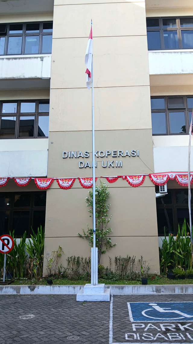 Gedung Dinas Koperasi, Usaha Kecil dan Menengah Kabupaten Sleman (Dokumentasi Pribadi)