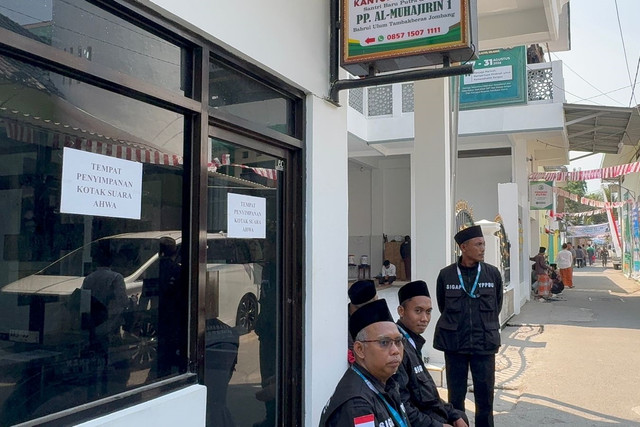 Lokasi tempat penyimpanan kotak nama AHWA di Ponpes Al Muhajirin I Bahrul Ulum, Tambak Beras, Jombang, Jawa Timur, Sabtu (29/8/2026). Foto: Zamachsyari/kumparan