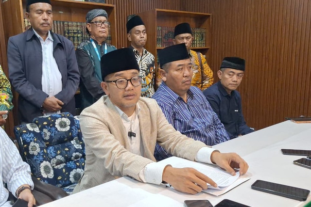 Calon Ketum Pengurus Besar Nahdlatul Ulama (PBNU) KH Abdussalam Shohib atau Gus Salam membeberkan adanya aksi penganiayaan kepada muktamirin dan mencederai jalannya Muktamar ke-35 NU. Foto: Dok. Istimewa