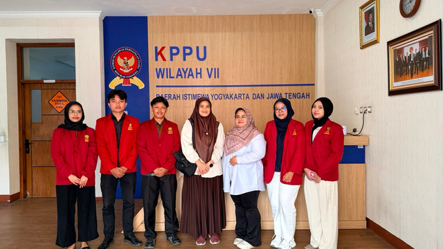 Dokumentasi Hari Pertama Magang di KPPU Kanwil VII Yogyakarta (Dokumen Pribadi).