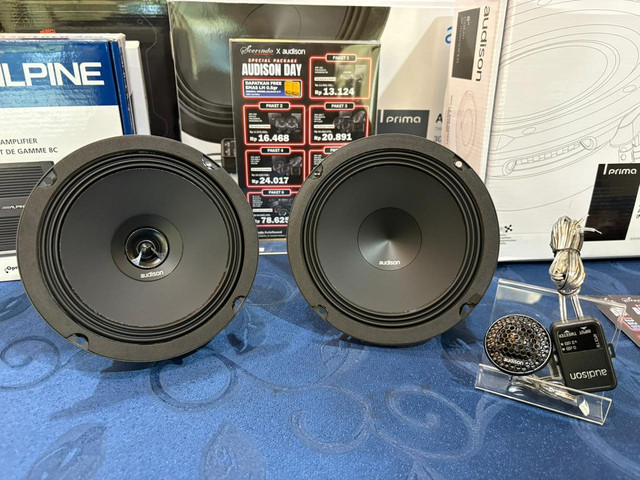 Bagian speaker dalam sistem audio mobil. Foto: Alvian Yoga Yulianto/kumparan