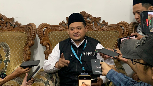 Ketua panitia Lokal Muktamar ke-35 NU, KH Abdurozaq Sholeh atau Gus Rozaq di Asrama Al-Muhajirin 1 Bahrul Ulum, Tambakberas, Jombang, Minggu (29/8/2026) dok. Farusma Okta Verdian/kumparan Foto: Farusma Okta Verdian/kumparan