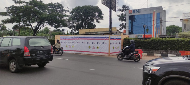 Lokasi rencana pembangunan flyover Margonda Depok. Foto: Dok. Istimewa