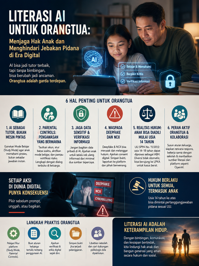 Literasi AI untuk Orangtua: Menjaga Anak di Era Digital AI