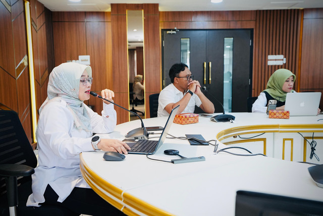 Rapat LENSA SR Kemensos. Foto: Kemensos RI