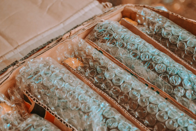 ilustrasi apa fungsi lapisan bubble wrap. unsplash/wanderfleur