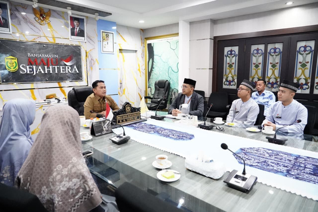 Silaturahmi dan Audiensi bersama Wali Kota Banjarmasin, perkuat sinergi dan perluas manfaat di Kota Banjarmasin (Sumber: DT Peduli)