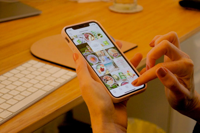 Ilustrasi aplikasi Instagram. Foto: Unsplash