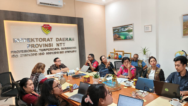 Plt. Irjen Kemendagri Bachril Bakri pastikan Bantuan Presiden Rp200 miliar untuk korban gempa NTT segera digunakan dan diawasi penggunaannya agar tepat sasaran, Senin (31/8/2026). Foto: Dok. Kemendagri