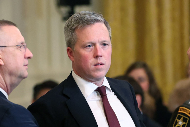Menteri Angkatan Darat Daniel P. Driscoll. Foto: Win McNamee / Pool / AFP