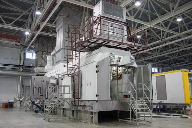 Ilustrasi gas turbine equipment, work, factory. Foto: Pixabay