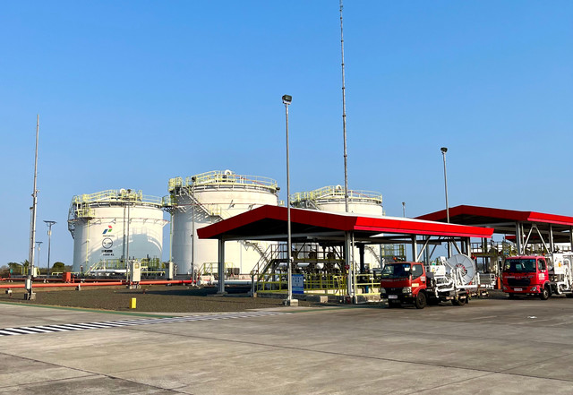 Suasana area DPU Pertamina AFT YIA. (Dokumentasi pribadi, dipublikasikan atas izin pihak AFT YIA) 