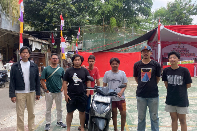 Motor yang dikembalikan kepada korban begal di Tebet Barat, Jakarta Selatan. Foto: Dok. Istimewa