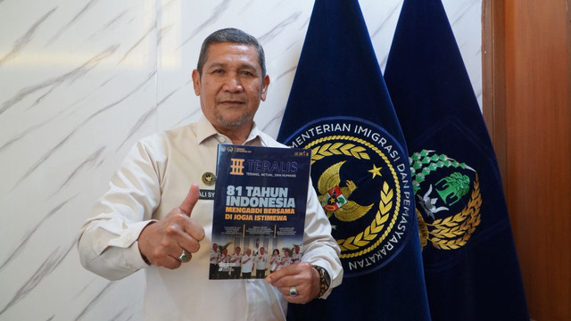 peluncuran majalah teralis kanwil ditjenpas diy