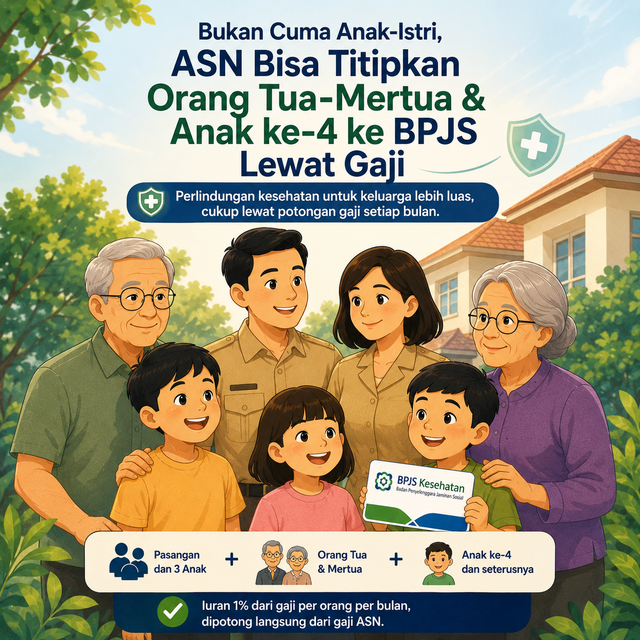 Ilustrasi BPJS Keluarga Lainnya, Foto AI: Claude