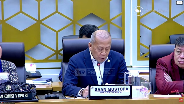 Suasana penetapan Wakil Ketua Komisi IV DPR RI di Gedeung Parlemen, Jakarta, Rabu (2/9/2026). Foto: YouTube/ TVR Parlemen
