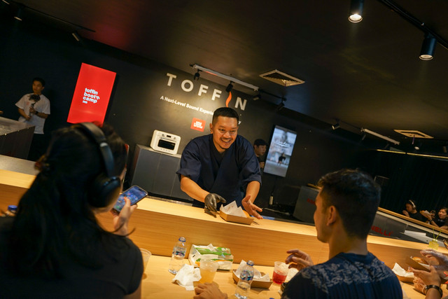 Toffin Indonesia kembali menggelar Masterclass 4.0 yang kali ini mengadaptasi gaya omakase dengan tema, The Masters Experience. Foto: Dok. Istimewa