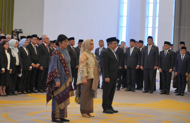 Gambar Pelantikan Dewan Gubernur Bank Indonesia periode 2026-2031 di Mahkamah Agung, Jakarta, Sumber : Website Bank Indonesia