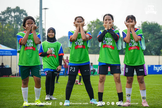 Keseruan MilkLife Soccer Challenge Tangerang Seri 1 2026/27 di Stadion Kera Sakti, Rabu (2/9). Foto: Dok. MilkLife Soccer Challenge