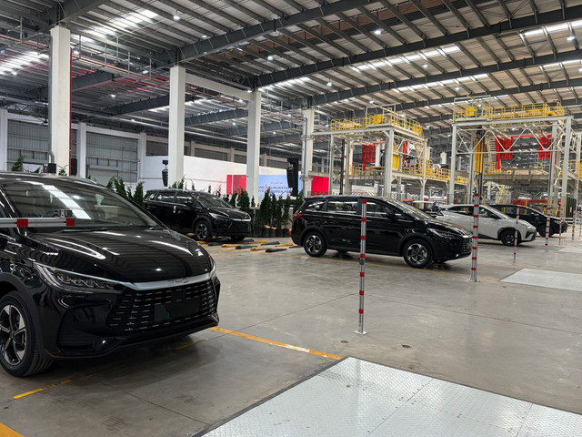 Pabrik BYD Indonesia di Subang, Jawa Barat, Kamis (3/9/2026). Foto: Fitra Andrianto/kumparan