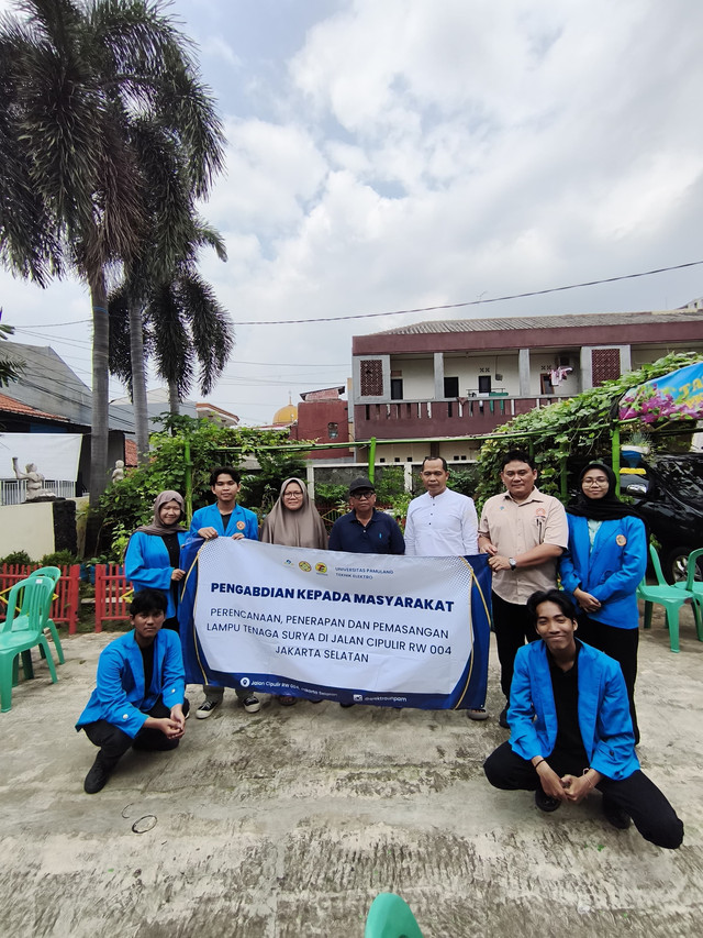 Pembukaan Kegiatan Pengabdian Kepada Masyarakat. (Sumber : Foto Pribadi)