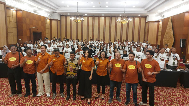 Peluncuran Program bertajuk Gerakan 1.000 Angkringan Sido Muncul di Surakata, Kamis (3/9/2026). Foto: kumparan